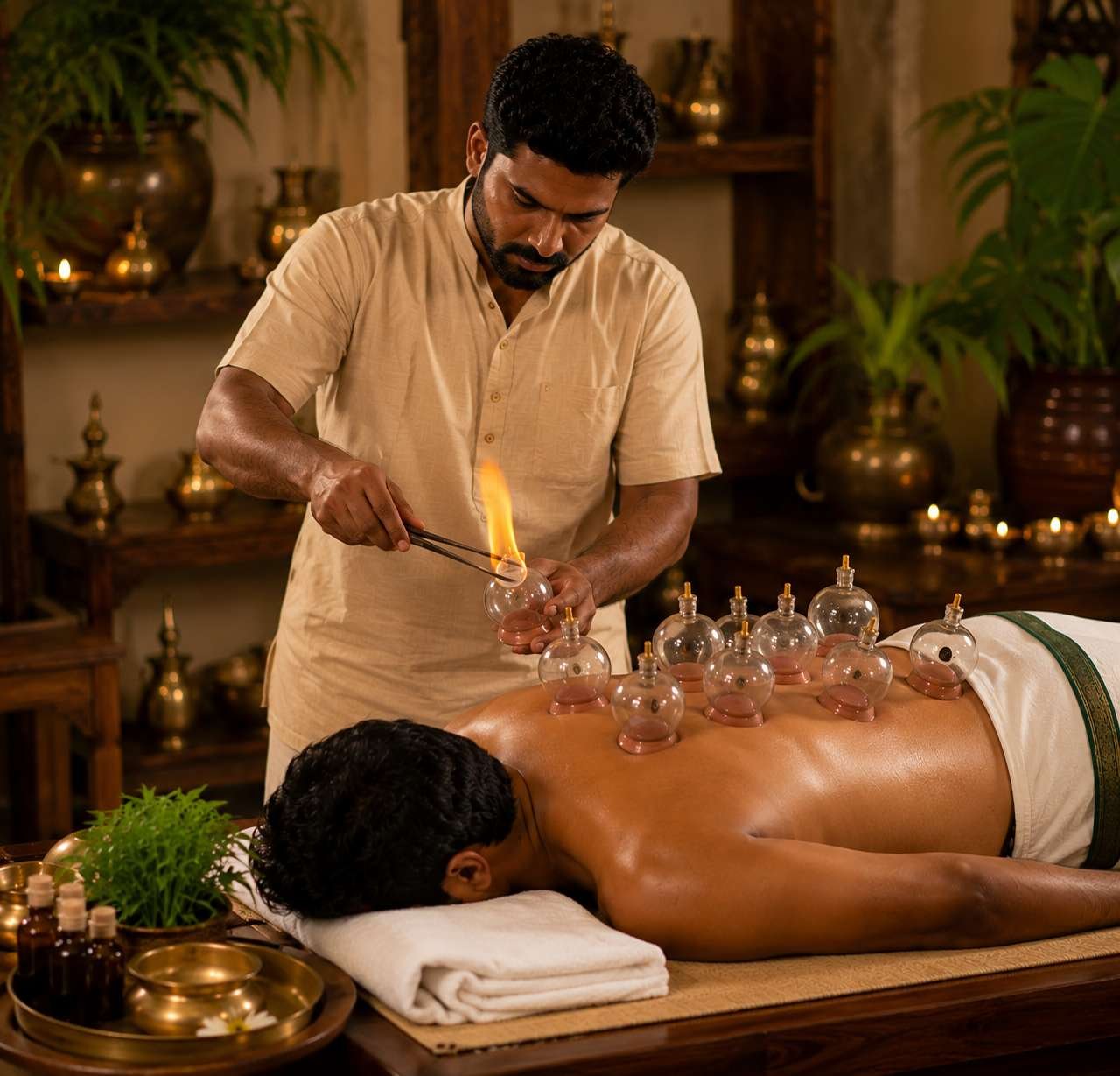 Fire Cupping Therapy 2
